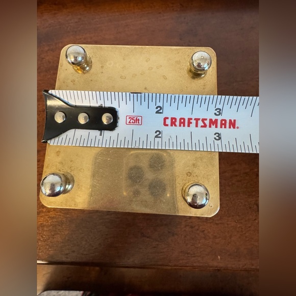 Vintage 6” Brass Framed Hourglass - 11:30 Minutes Sand Timer by Andrea Sadek - Picture 5 of 8